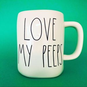 Rae Dunn LOVE MY PEEPS mug